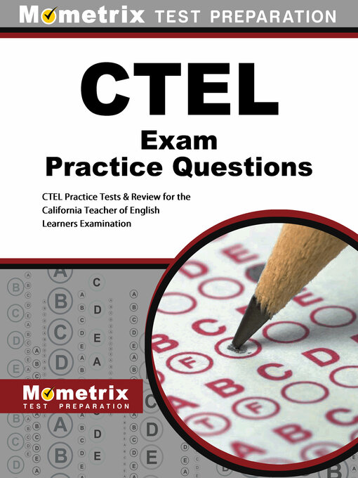 Cover image for CTEL Exam Practice Questions